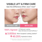 [NEW] [Medicube] PDRN Collagen Gua Sha Neck Wrinkle Cream | Built-In Gua Sha Massager with Volufiline 5% + PDRN | Firming, Contour Care for the Look of Fine Lines, Jawline, Neck, Décolleté | Massage Cream | Korean Skincare
