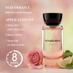Voyage Nova | Rosey Fruity Floral | Extrait De Parfum 50Ml/100Ml | Long Lasting Luxury Fragrance | Daily Women'S Perfume Rose Vibrant for Women Summervibes Alluring Summerwins