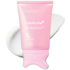 [NEW] [Medicube] PDRN Collagen Gua Sha Neck Wrinkle Cream | Built-In Gua Sha Massager with Volufiline 5% + PDRN | Firming, Contour Care for the Look of Fine Lines, Jawline, Neck, Décolleté | Massage Cream | Korean Skincare